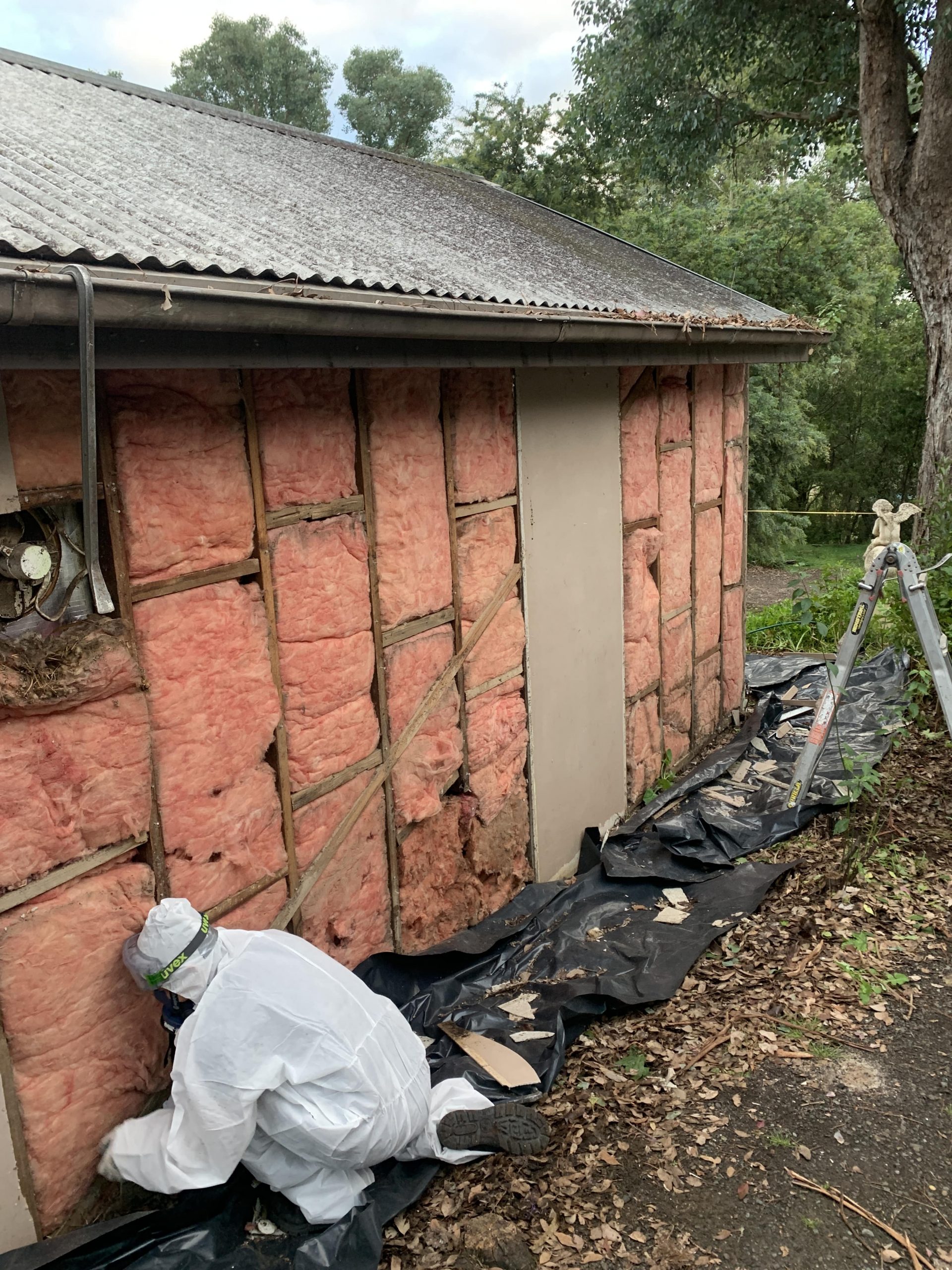 Shed Garage Asbestos Walls Removal