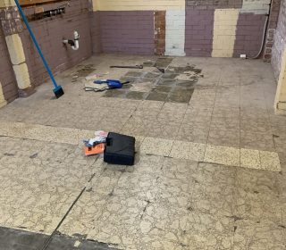 Vinyl Tile Removal