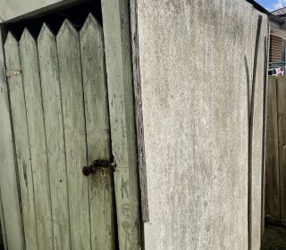 garden shed removal